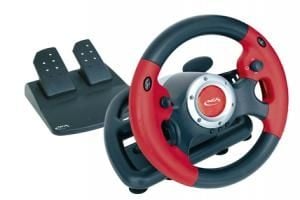 NGS Diablo, Ratt + pedaler, PC,Playstation 2,Playstation 3, Koblet med ledninger (ikke trådløs), 2,755 g, 325 x 265 x 265 mm, Windows.