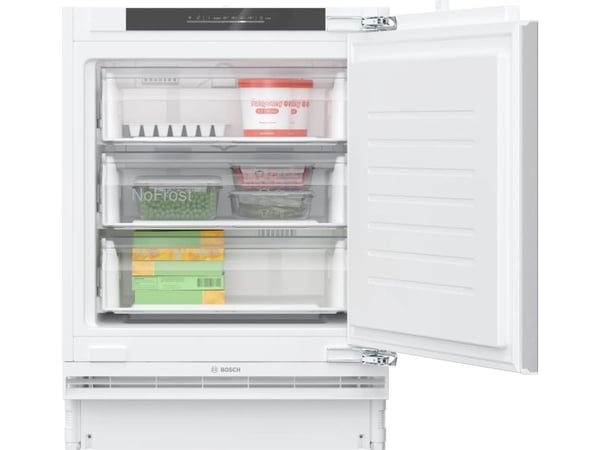 Bosch Serie | 6 GUN21ADE0 - Fryser - under disken - innebygd - Wi-Fi - fordypning - bredde: 60 cm - dybde: 55 cm - høyde: 82 cm - 85 liter - Klasse E