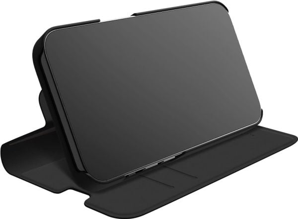 Black Rock Booklet The Classic, Flip case, Apple, iPhone 14 Pro, 15,5 cm (6.12"), Svart