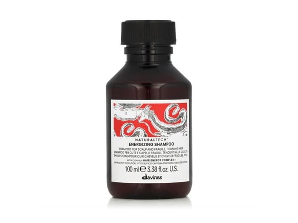 Davines NATURALTECH ENERGIZING Shampoo, Naisten, Kuluttajille, Shampoo, Hienoille hiuksille, Kaikki värit, 250 ml