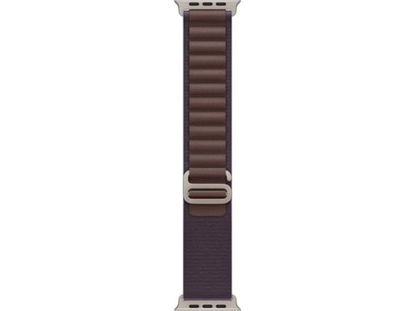 Apple - Sløyfe for smart armbåndsur - 49 mm - Medium størrelse - indigo - for Watch Hermès Series 9, SE 3, Series 10, Series 11, Series 8, Series 9...