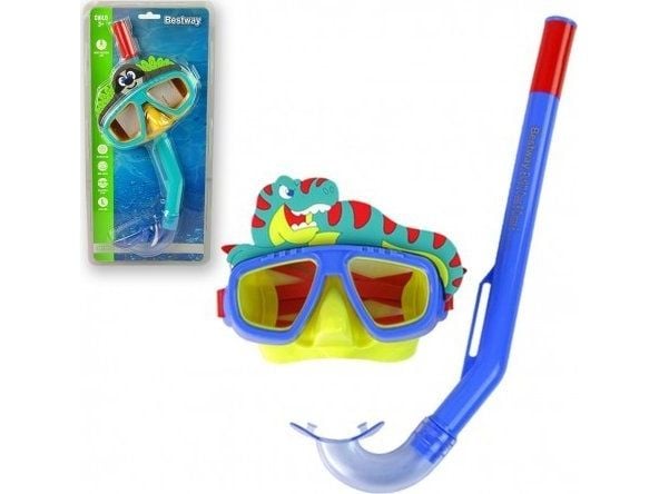 Bestway 24059, Barn, Halv ansiktsmaske, Polykarbonat, Assorterte farger, 3 år, EN 16805/ASTM F963/EN1972