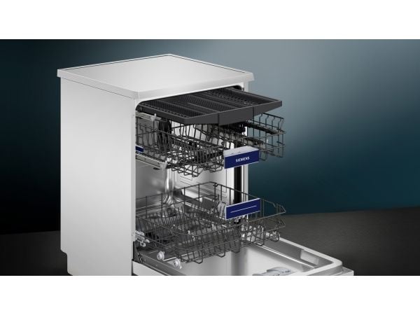 Siemens iQ300 SN23EW03ME Fritstående oppvaskmaskine - Hvit