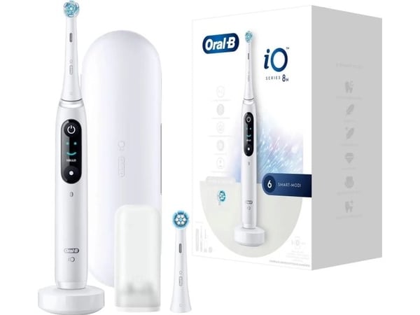 Oral-B iO Series 8N elektrisk tannbørste, hvit
