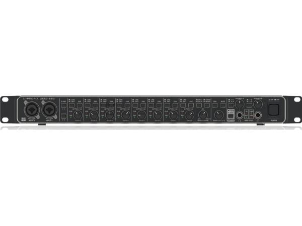 Behringer UMC1820, Työpöytä/hyllykiinnitys, Musta, Metalli, USB, 11 dBu, 3000 O