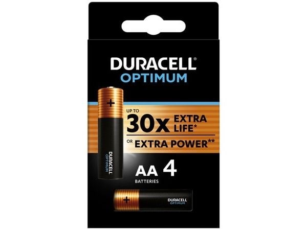Duracell AA/R6 1500mAh paristo 4-pack 4-pack