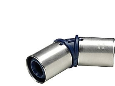 Wavin 63 mm Tigris K1, 45° - 63 mm Tigris plastvinkel 45°