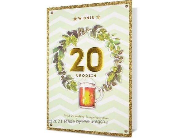B6 gratulasjonskort 20 HM200-2293