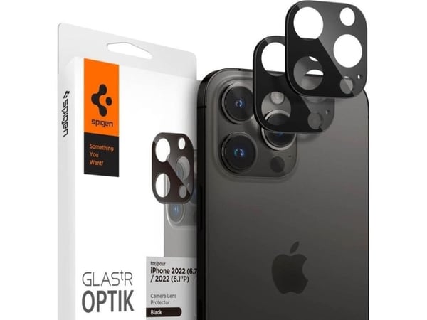 Spigen AGL05273, Linsskydd, Transparent, Härdat glas, Apple, iPhone 14 Pro (6.1-inch) 2022 iPhone 14 Pro Max (6.7-inch) 2022, Låda