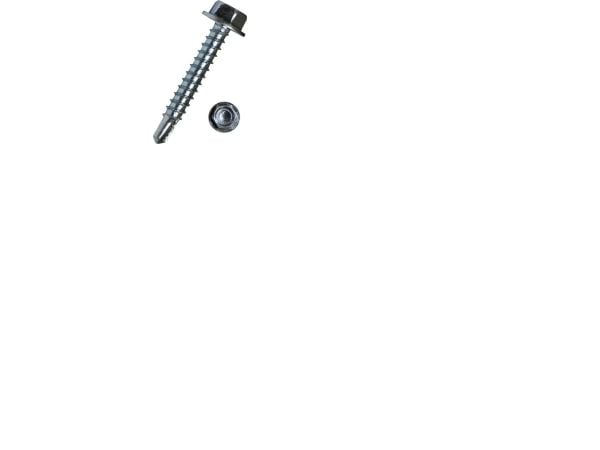 Dresselhaus WGR 6037, Skru, Sinkbelagt stål, Sekskantet hode, Metallisk, 38 mm, 4,8 mm