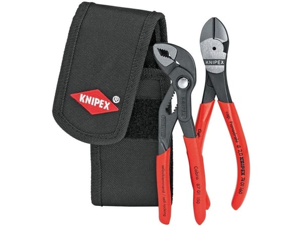 KNIPEX Mini - Pihtipihdit - 2 kpl - vyölaukussa
