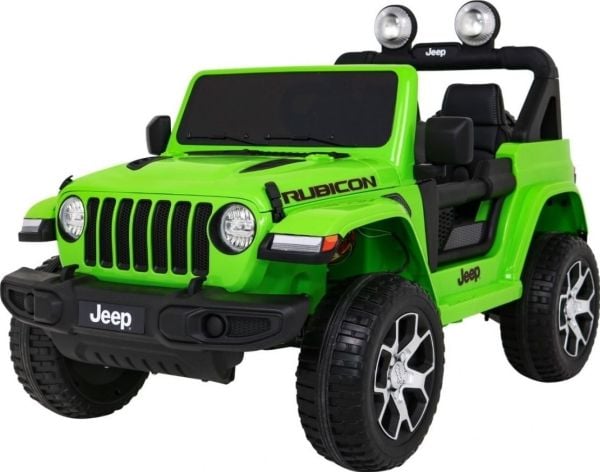 Ramiz elbil Jeep Wrangler Rubicon grønn