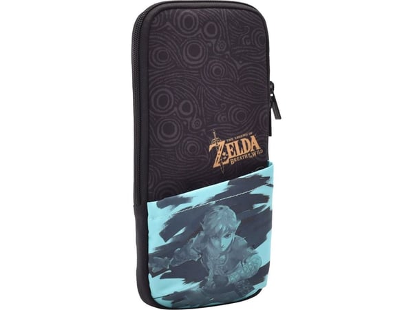 Hori Slim Pouch, Hardplast, Nintendo, Sort, Flerfarget, Nintendo Switch, Støvresistent, Ripebestandig, The Legend of Zelda: Breath of the Wild