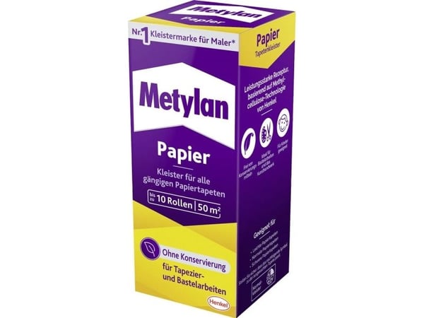 Metylan papir tapetklister MPP40 125 g