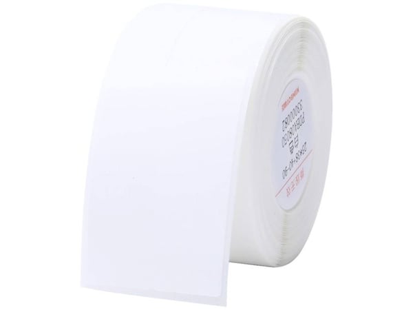 NIIMBOT etikett rull til etikettprinter, hvit, 25,0 x 78,0 mm, 1 x 100 etiketter (A2K88388601)