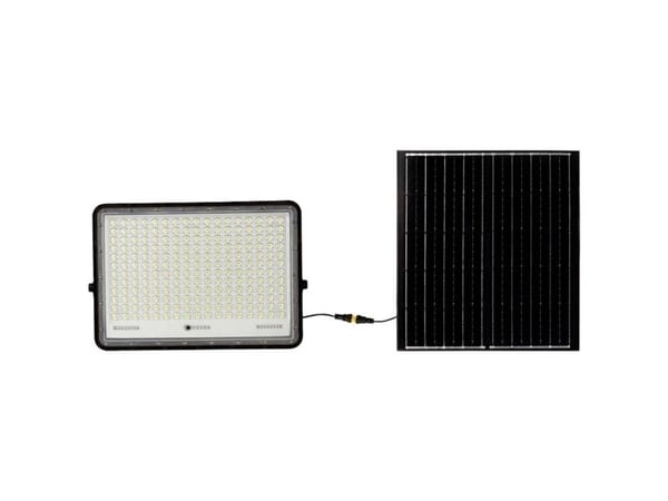 V-TAC VT-240W 7829 LED-flylys, solcellemodul 30 W, kaldhvit lysfarge