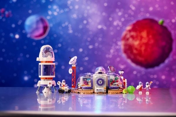 LEGO Friends 42605 Rombase og rakett på Mars