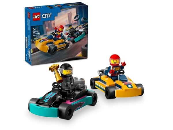 LEGO City 60400 Go-Kart-autot ja kilpakuljettajat