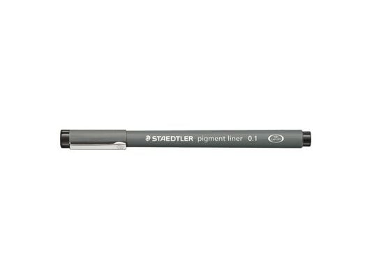 STAEDTLER pigment liner - Fineliner - svart - fargeblekk - 0.1 mm