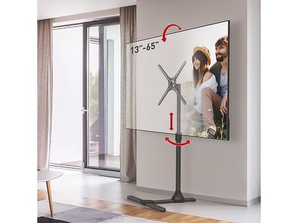 Barkan Mounting Systems FS310T, 165,1 cm (65"), 75 x 75 mm, 400 x 400 mm, -5 - 10°, 5°, Sort