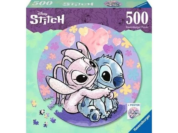 Ravensburger Disney Stitch, 500 stykker, Tegneserier