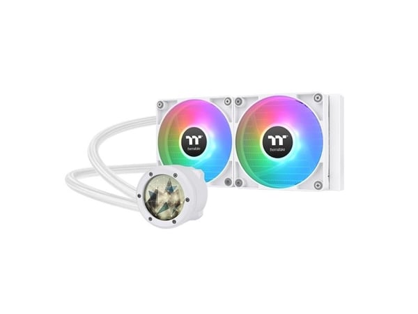 Thermaltake TH240 V2 Ultra ARGB Sync - Snow Edition - væskekjølesystem for prosessor - Radiatorstørrelse: 240 mm - (for: LGA2066, LGA2011-3, LGA201...