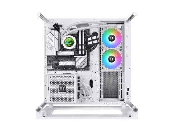 Thermaltake TH240 V2 Ultra ARGB Sync - Snow Edition - væskekjølesystem for prosessor - Radiatorstørrelse: 240 mm - (for: LGA2066, LGA2011-3, LGA201...