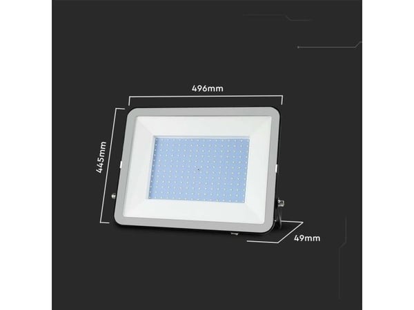 V-TAC VT-44300-B 10031 LED-valonheitin EEK: F (A - G) 300 W Neutraali valkoinen