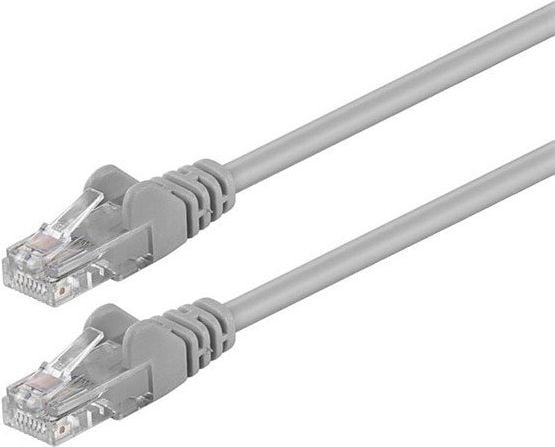 Wentronic Goobay CAT 5e liitäntäkaapeli, U/UTP, harmaa, 30 m - CCA kupariyhdiste (68372)