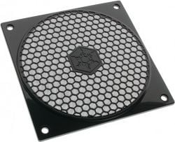 Silverstone FF121B, Tuuletusritilä, musta, 120 x 120 x 4,68 mm, 20 g