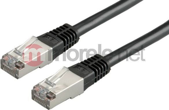 VALUE 21.99.1335, 1 m, Cat6, S/FTP (S-STP), RJ-45, RJ-45, Sort
