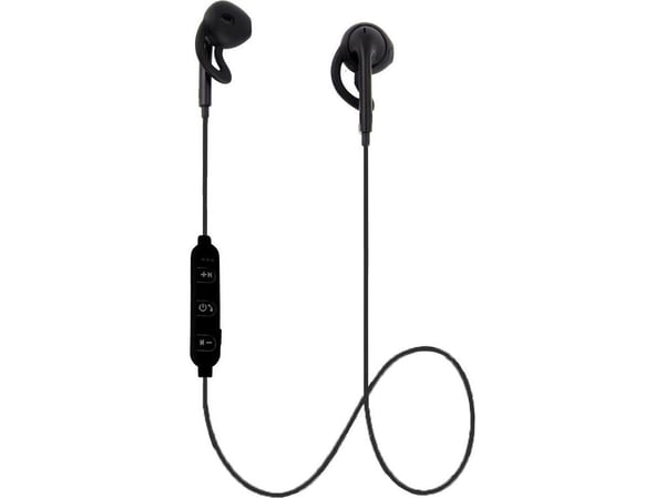 Esperanza EH187K - Hörlurar med mikrofon - inuti örat - montering bakom nacken - Bluetooth - trådlös