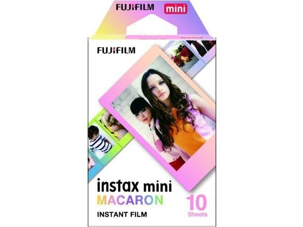 Fujifilm Instax Mini MACARON - Färgfilm för snabbframkallning - ISO 800 - 10 exponeringar
