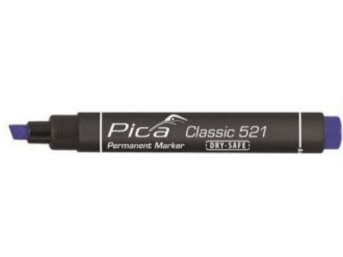 Pica permanenttikynä 2-6mm, kiilakärki, sininen