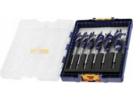 IRWIN sett 6 stk bor til tre BLUE GROOVE 14, 16, 18, 20, 22, 25