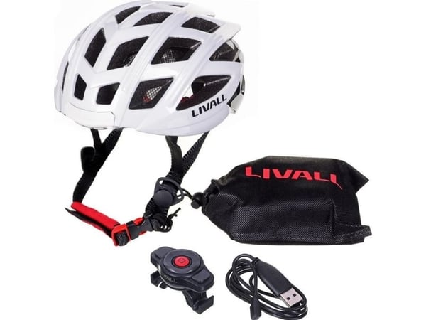 Smart hjälm Livall BH60SE Neo, vit