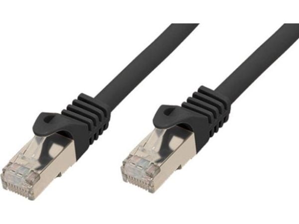 S/CONN maximum connectivity Cat. 7 S/FTP 20 m, 20 m, Cat7, S/FTP (S-STP), RJ-45, RJ-45, Musta