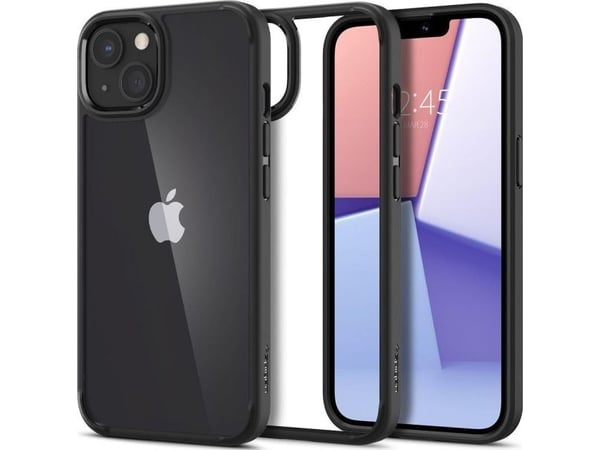 Spigen Ultra Hybrid-fodral till iPhone 13 - matt svart