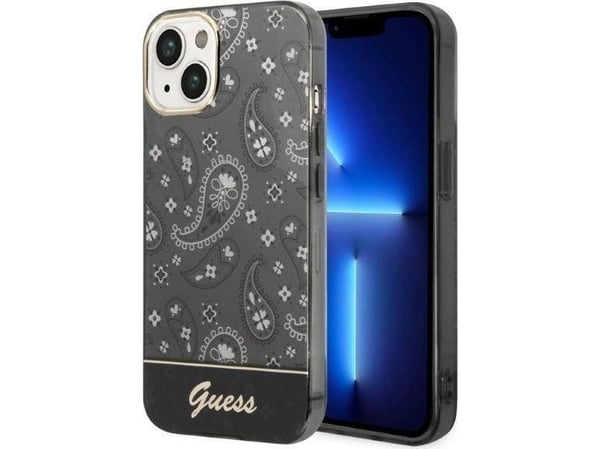 Hurtel Guess GUHCP14MHGBNHK iPhone 14 Plus 6,7" lajittelu / lajittelu kovakotelo Bandana Paisley