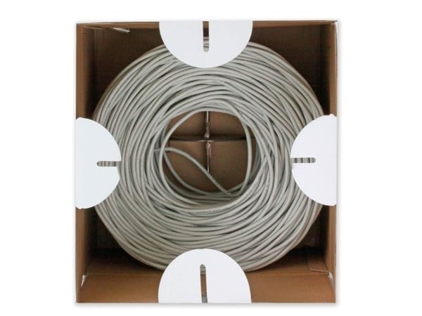 Techly ITP-C6F-FL, 305 m, Cat6, F/UTP (FTP), Harmaa