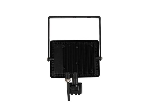 V-TAC 30W LED-projektør 3000K (varmhvit), bevegelsessensor, svart hus, SAMSUNG LED-chip