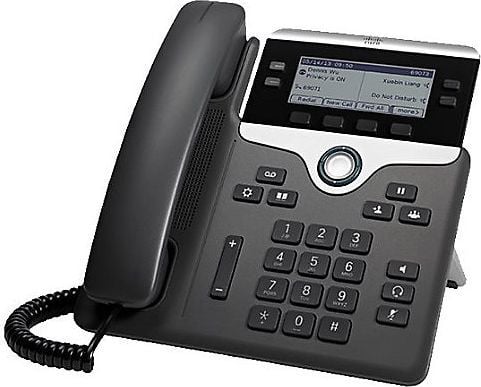 Cisco IP Phone 7841 - With Multiplatform Phone Firmware - VoIP-telefon - SIP - 4 linjer - TAA-samsvar