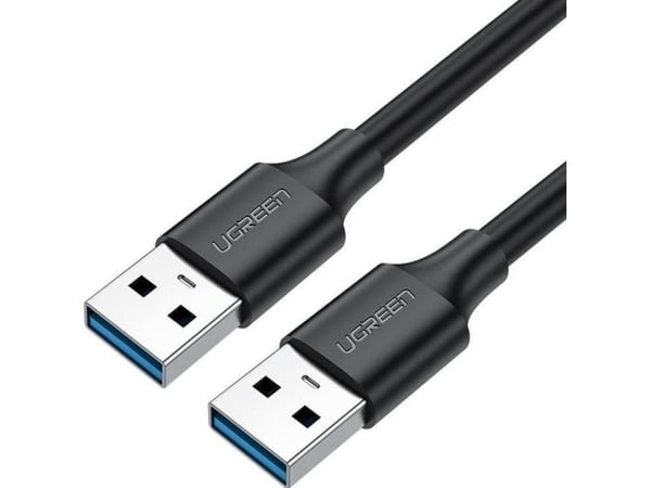 Ugreen 10370, 1 m, USB A, USB A, USB 3.2 Gen 1 (3.1 Gen 1), Svart