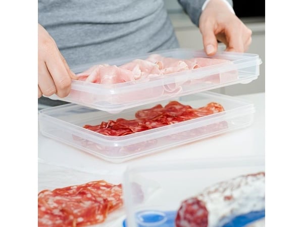 EMSA 508557, Boks, Rektangulær, 2,65 l, Blå, Gjennomsiktig, Polypropylen (PP), Termoplastisk elastomer (TPE), Tyskland