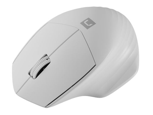 NATEC Siskin 2, Høyre hendt, Optisk, Bluetooth, 1600 DPI, Hvit