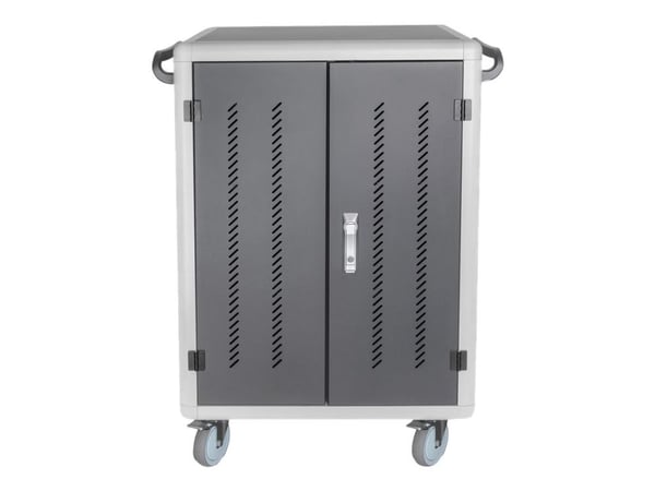 DIGITUS DN-45002 - Vagn (endast laddning) - för 30 surfplattor/bärbara datorer - låsbar - stål - svart, RAL 9005 - skärmstorlek: upp till 16 tum - ...