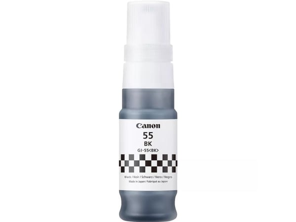 Canon GI 55 BK - 70 ml - svart - original - hengeboks - blekkrefill - for MAXIFY GX1050, GX2050