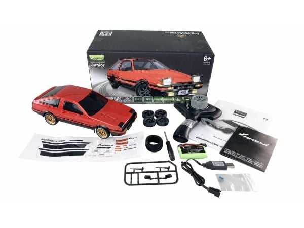Amewi AE86 Trueno, On-road racerbil, 1:18, 6 år, 500 mAh, 274 g