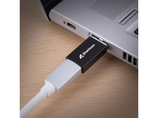 Sharkoon OfficePal - USB-adaptersats - upp till 5 Gbps dataöverföringshastighet