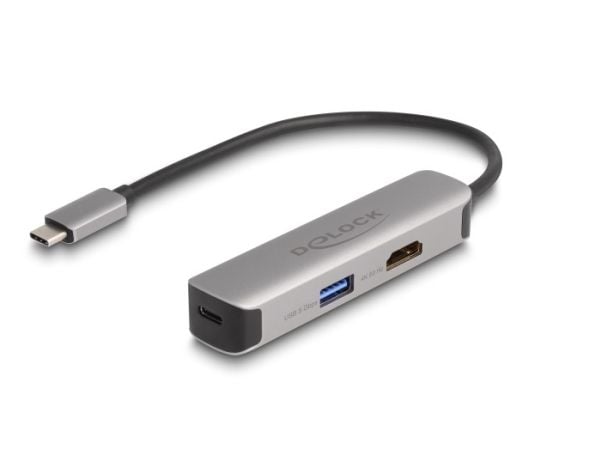 Delock - Telakointiasema - USB-C / Thunderbolt 3 / Thunderbolt 4 - HDMI